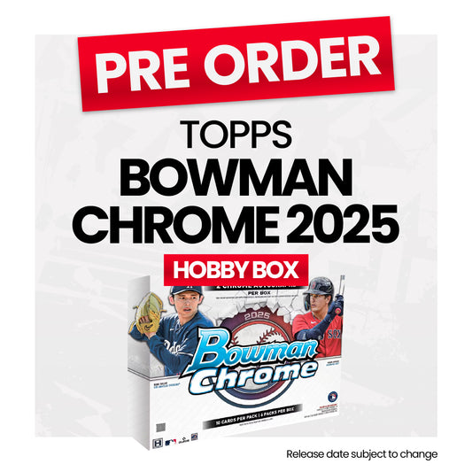 Topps Bowman Chrome Baseball 2025 Hobby Box - Pre-Order