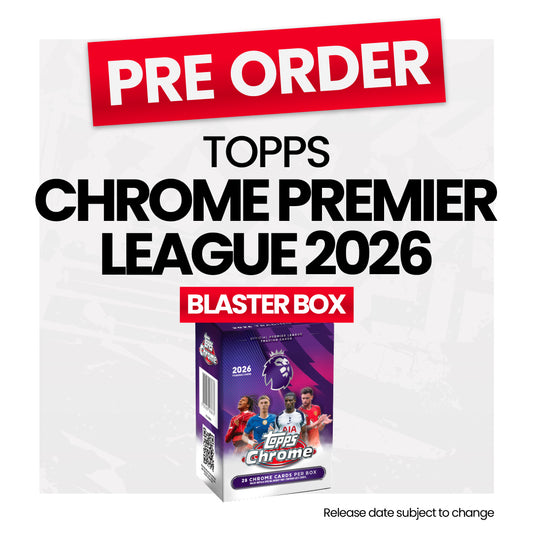 Topps Chrome Premier League 2026 Value Box - Pre-Order