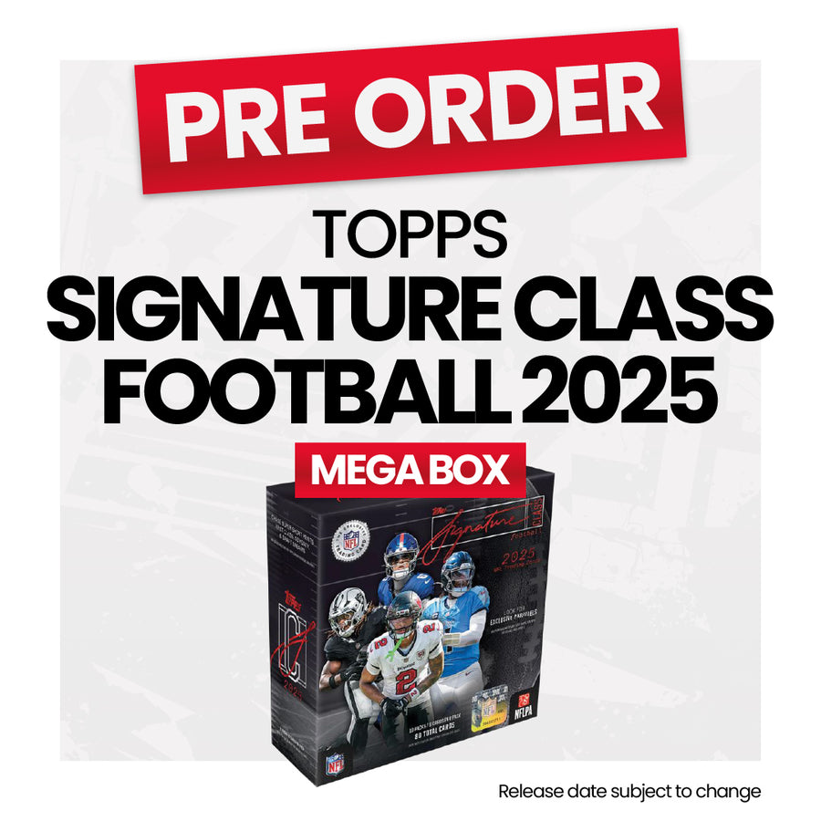 Topps Signature Class Football 2025 Mega Box - Pre-Order