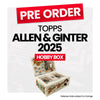 Topps Allen & Ginter Baseball 2025 Hobby Box - Pre Order