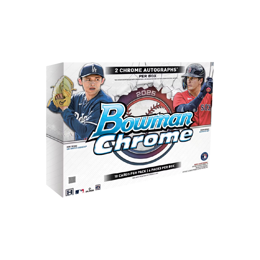 Topps Bowman Chrome Baseball 2025 Hobby Box - Pre-Order