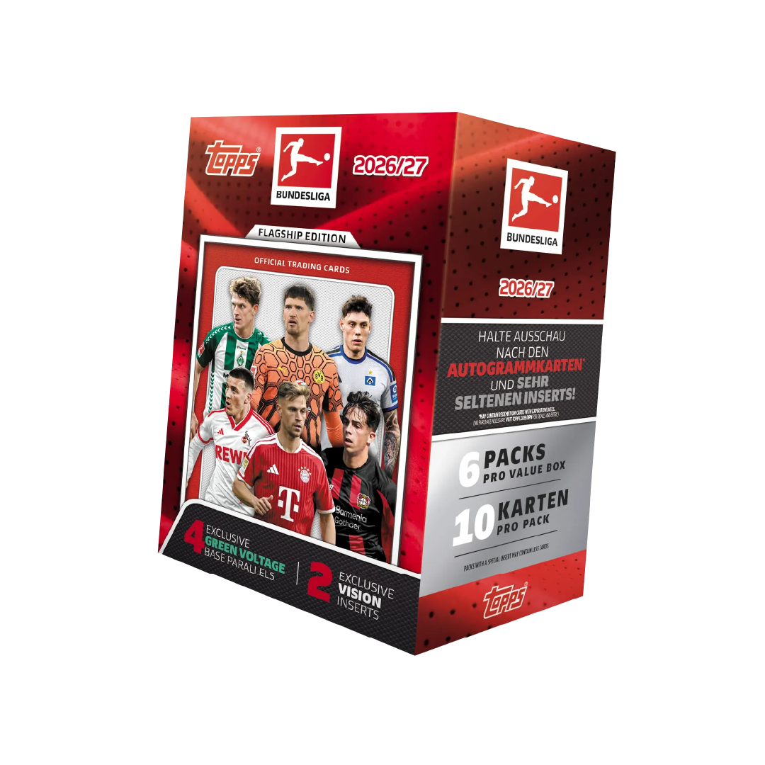 Topps Flagship Bundesliga 2026-27 Value Box- Pre-Order