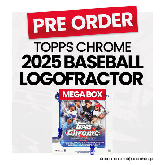 Topps Chrome Baseball Logofractor Edition 2025 Box - Pre-Order