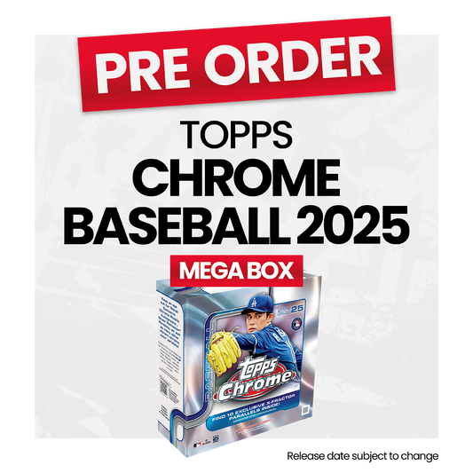 Topps Chrome Baseball 2025 Mega Box - Pre-Order