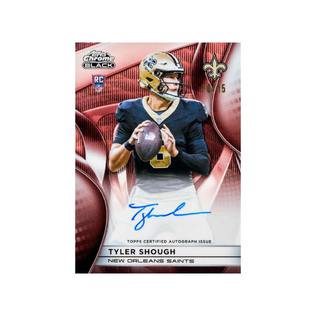 Topps Chrome Black Football 2025 Hobby Box - Pre-Order