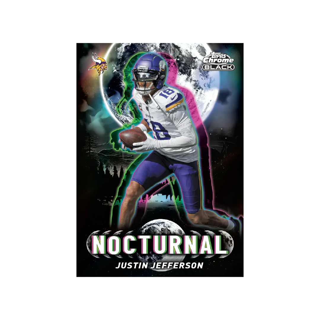 Topps Chrome Black Football 2025 Hobby Box - Pre-Order