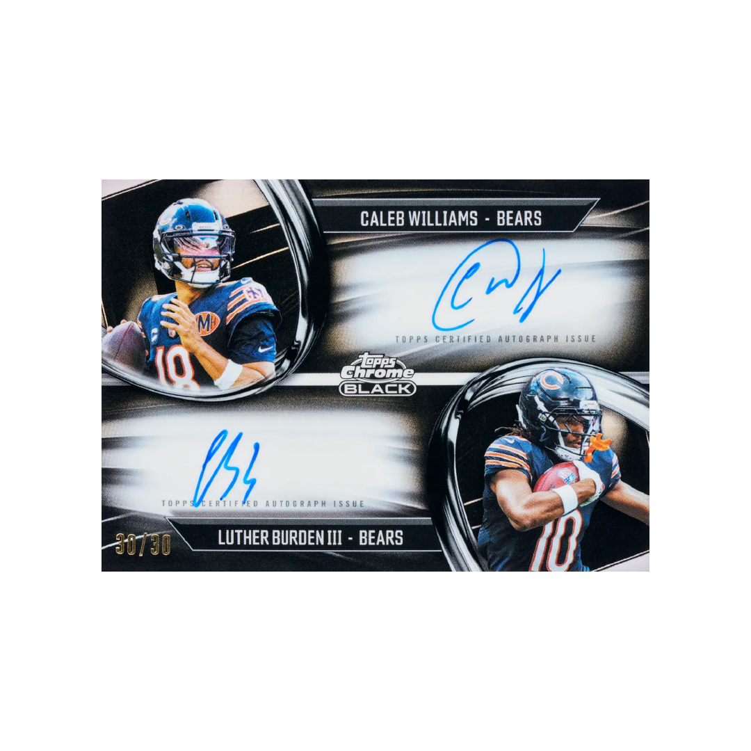 Topps Chrome Black Football 2025 Hobby Box - Pre-Order