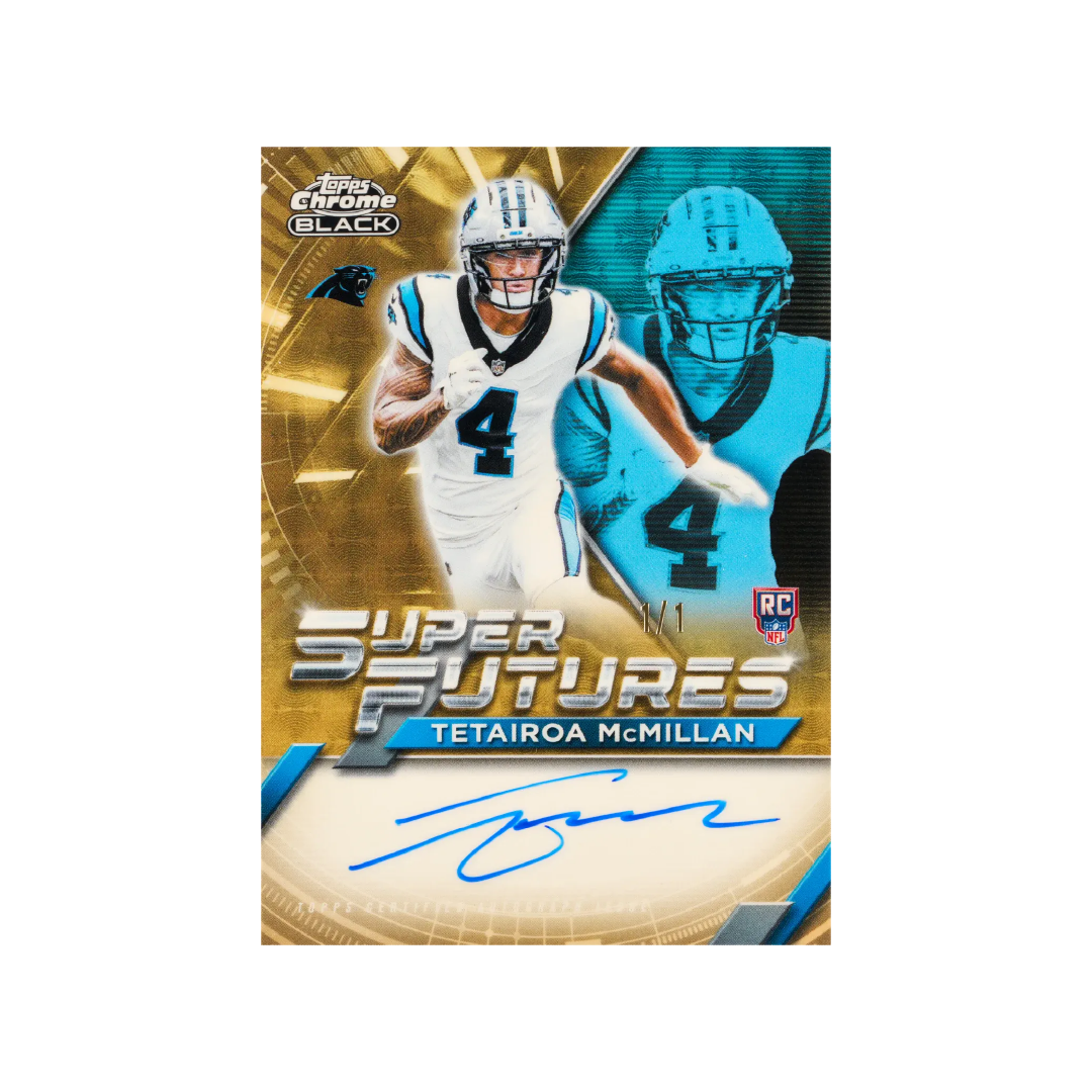 Topps Chrome Black Football 2025 Hobby Box - Pre-Order