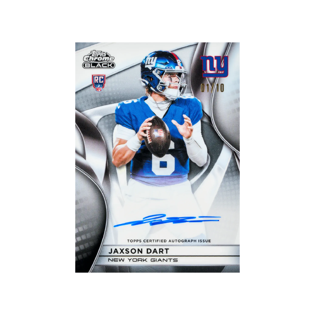 Topps Chrome Black Football 2025 Hobby Box - Pre-Order