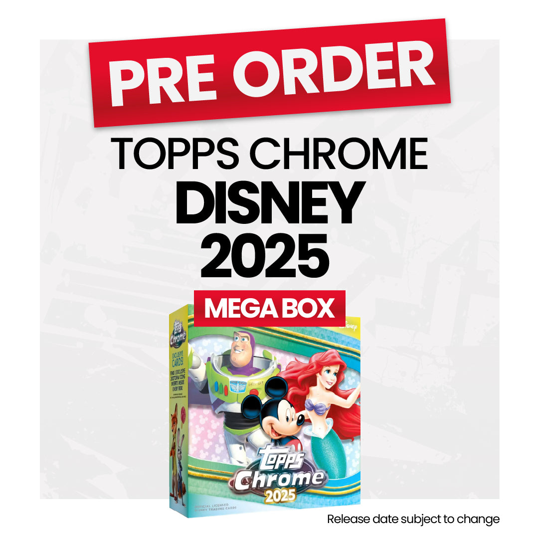 未開封 シュリンク付)Topps Chrome Disney Mega Box