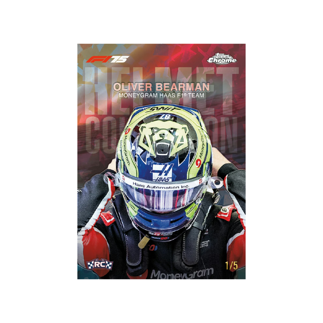 Topps Chrome Formula 1 2025 Sapphire Edition Hobby Box