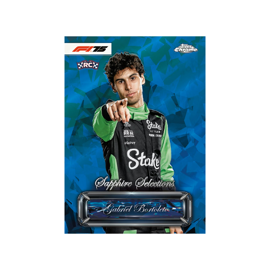 Topps Chrome Formula 1 2025 Sapphire Edition Hobby Box