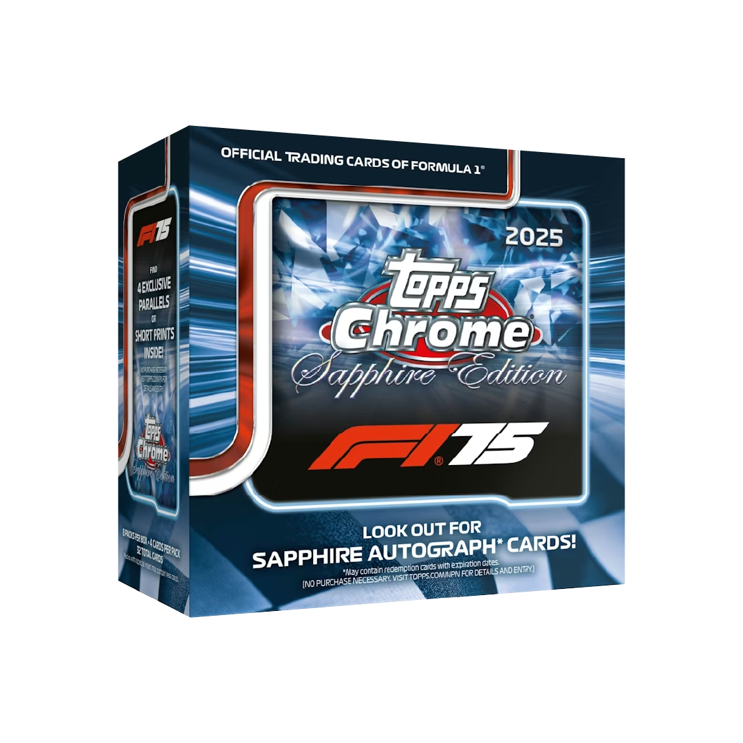 Topps Chrome Formula 1 2025 Sapphire Edition Hobby Box