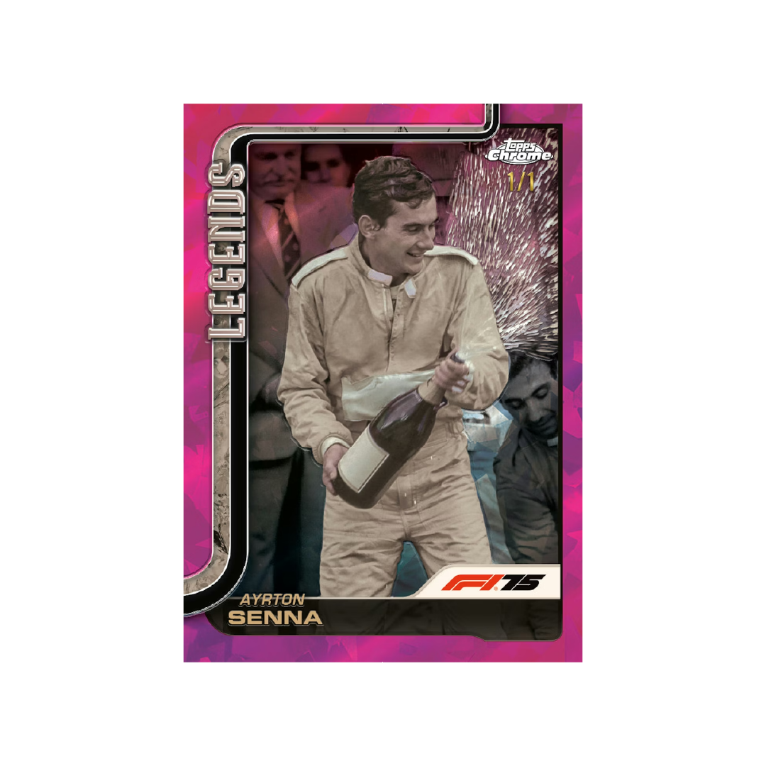 Topps Chrome Formula 1 2025 Sapphire Edition Hobby Box