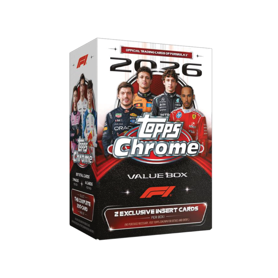 Topps Chrome Formula 1 2026 Value Box - Pre-Order