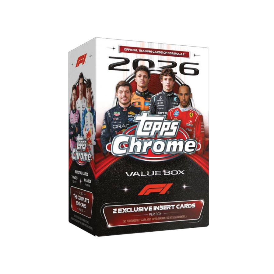 Topps Chrome Formula 1 2026 Value Box