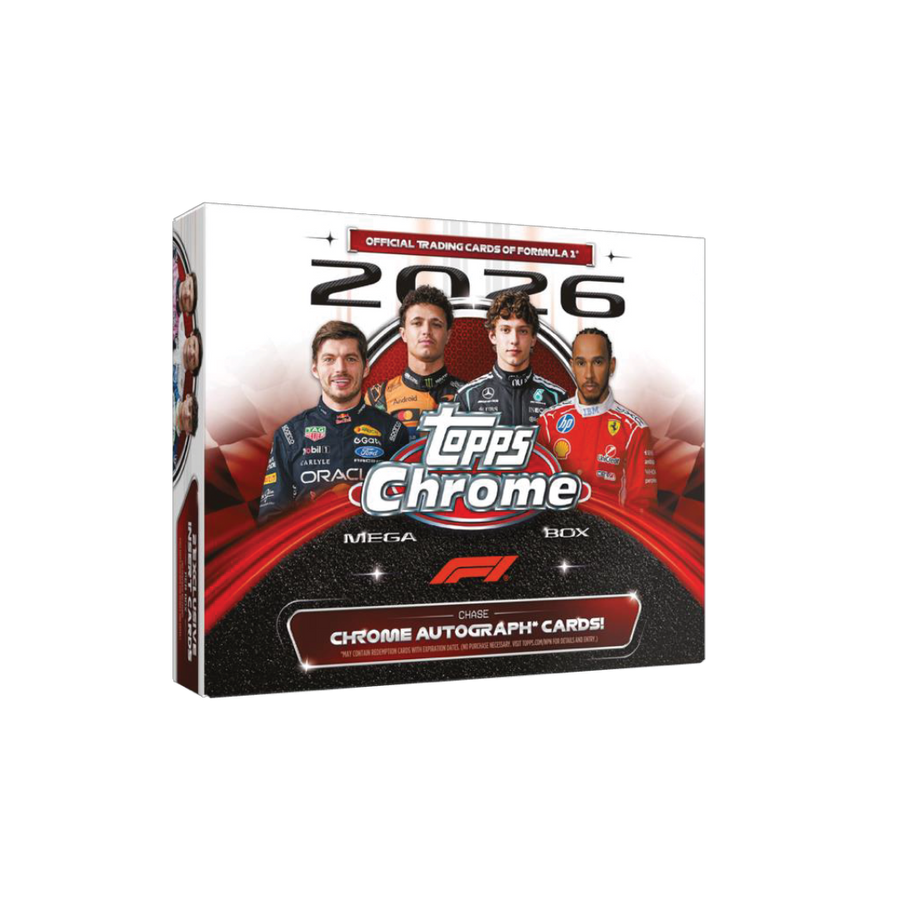 Topps Chrome Formula 1 2026 Mega Box