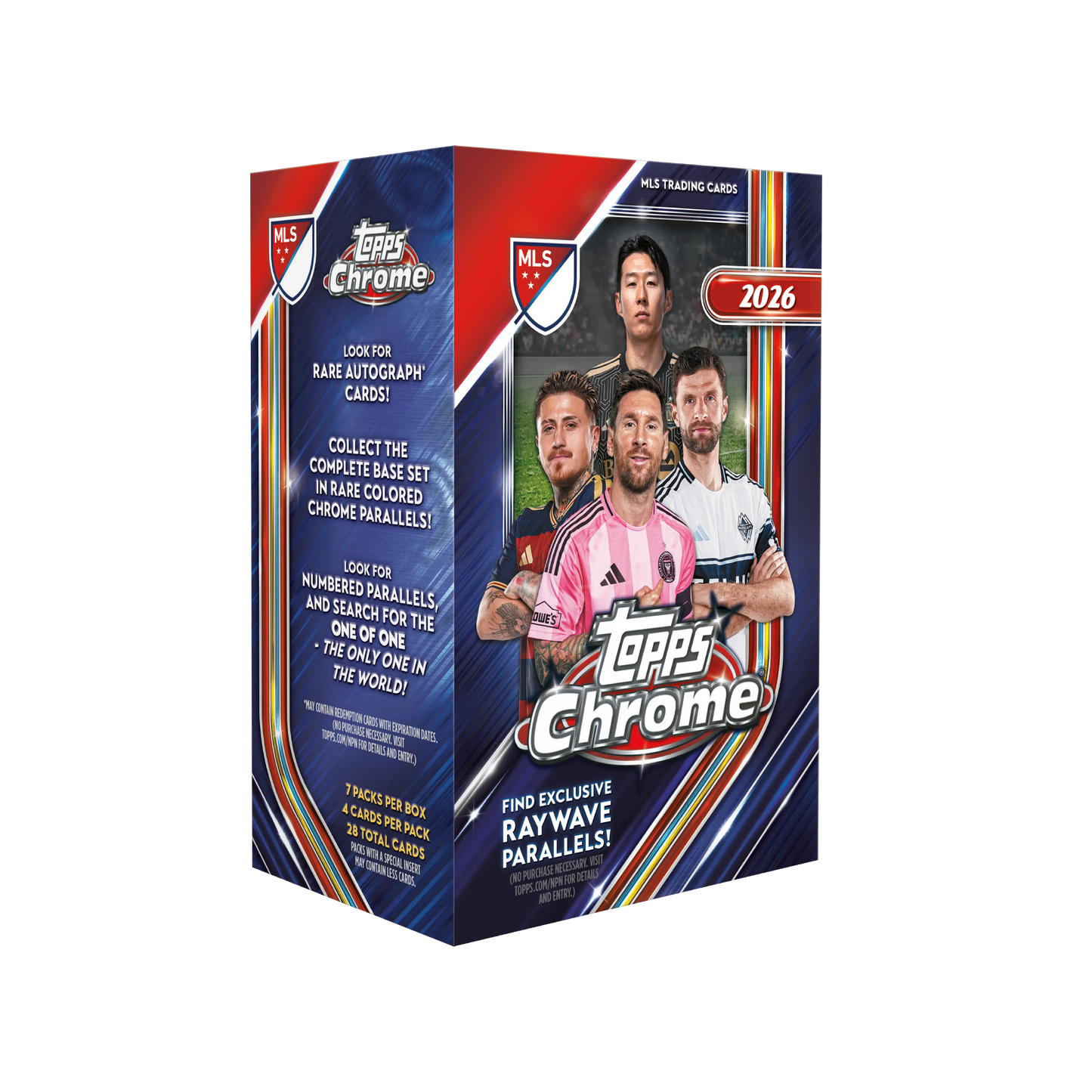 Topps Chrome Major League Soccer 2026 Value Box - Pre-Order