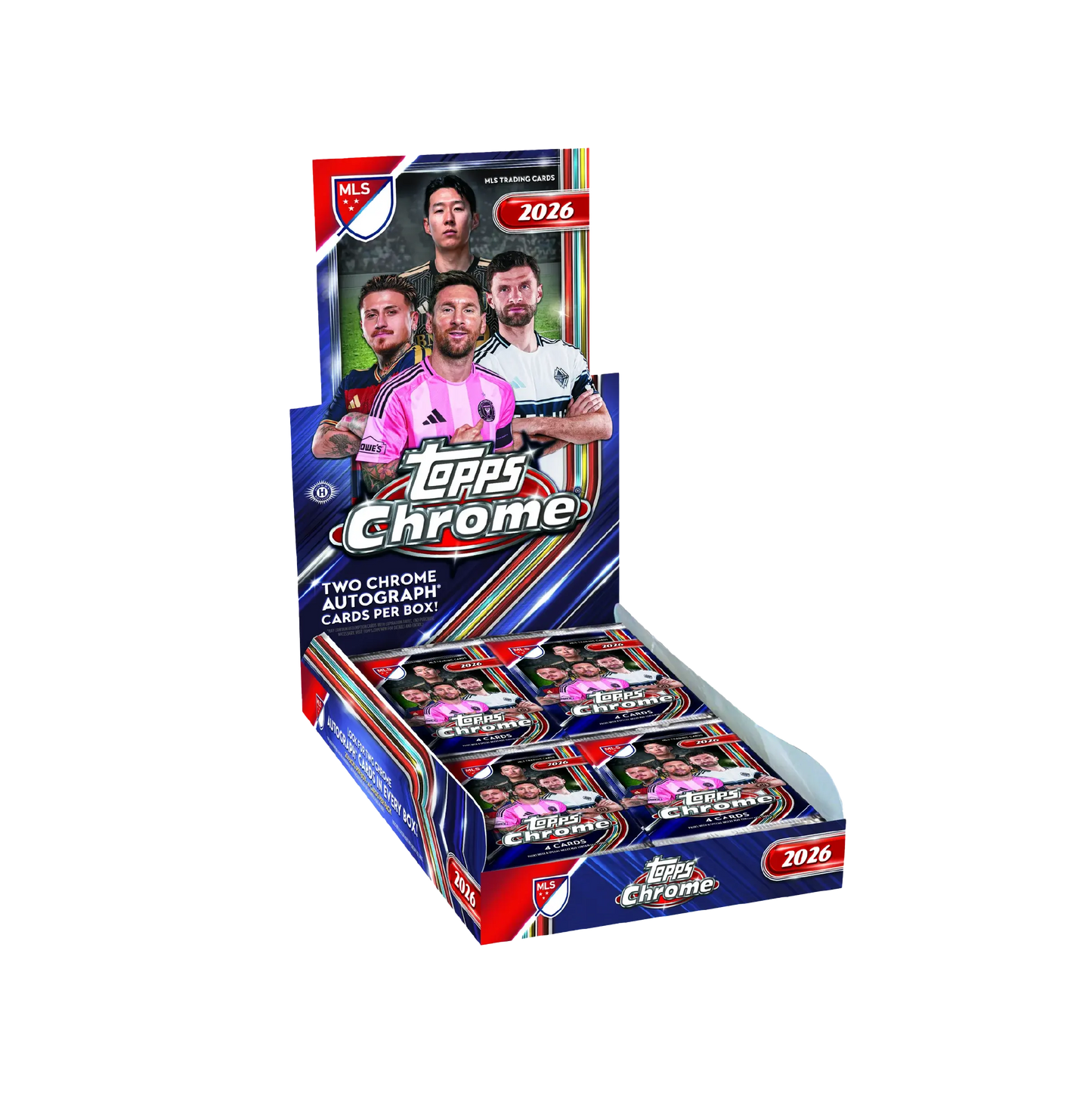 Topps Chrome Major League Soccer 2026 Hobby Box - Pre-Order