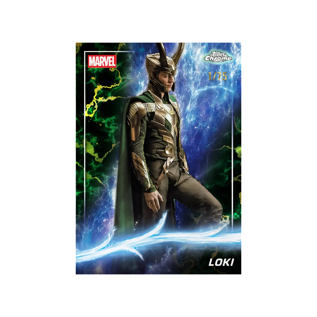 Topps Marvel Studios Chrome 2025 Value Box