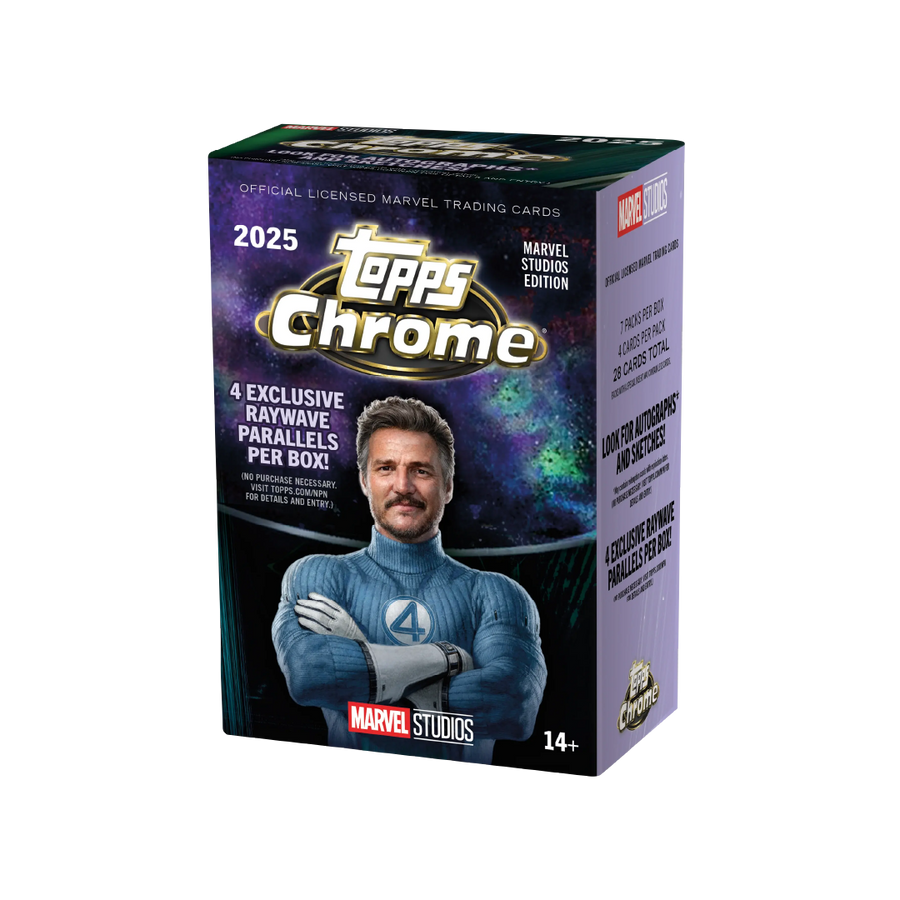 Topps Marvel Studios Chrome 2025 Value Box