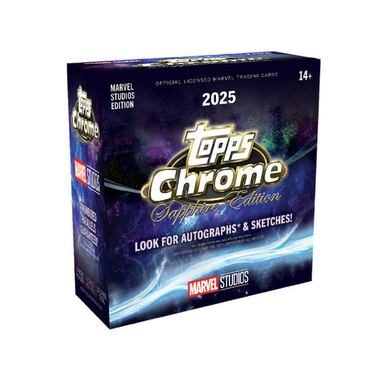 Topps Marvel Cinema Chrome Sapphire 2025 Hobby Box