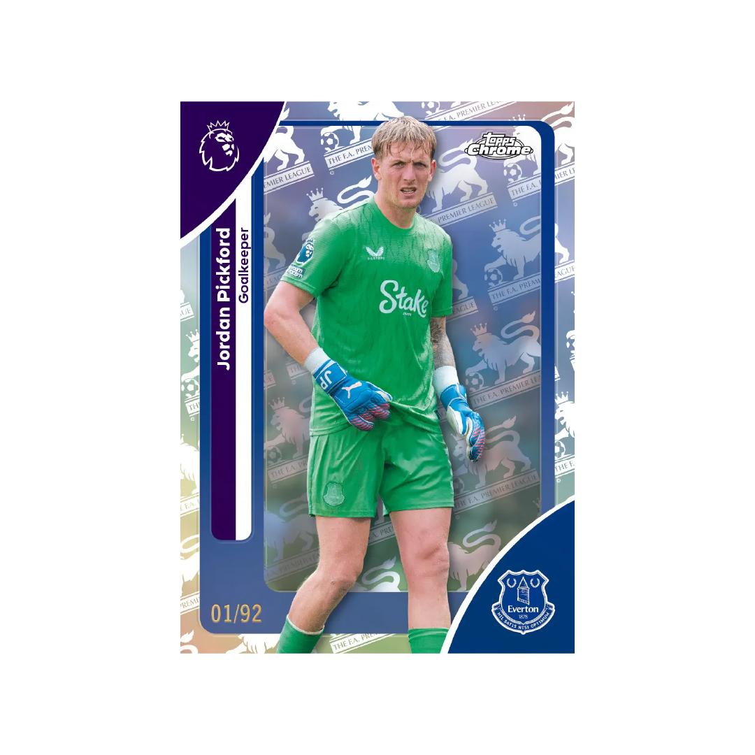 Topps Chrome Premier League 2026 Chrome Tin