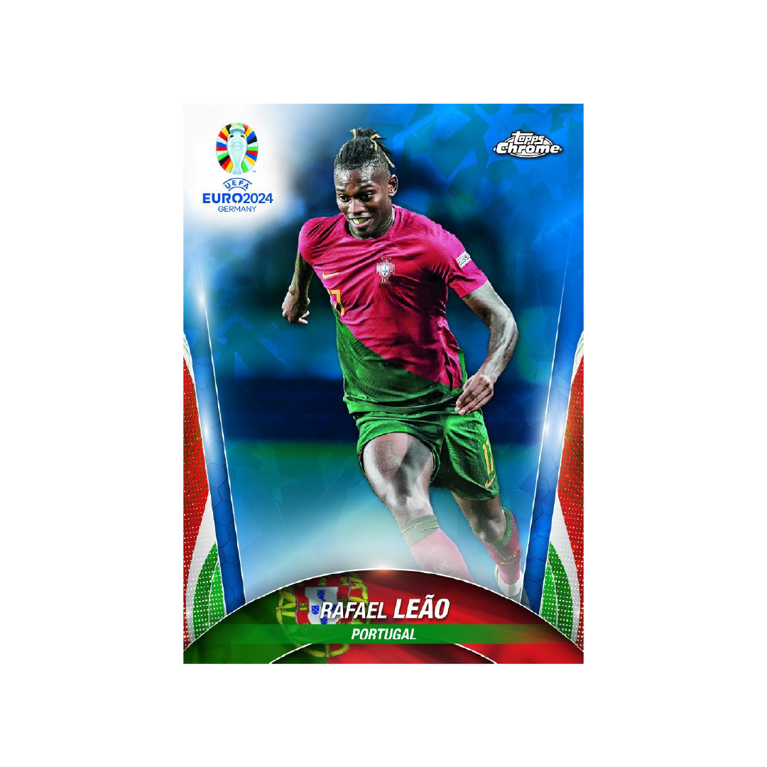 Topps Chrome UEFA EURO Sapphire 2024 Hobby Box
