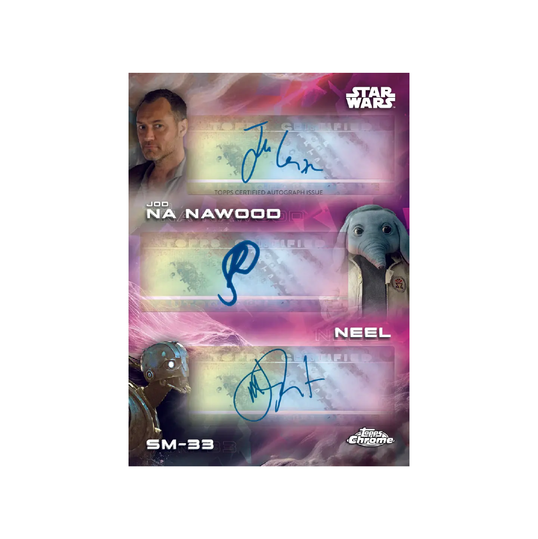 Topps Chrome Sapphire Star Wars 2025 Hobby Box