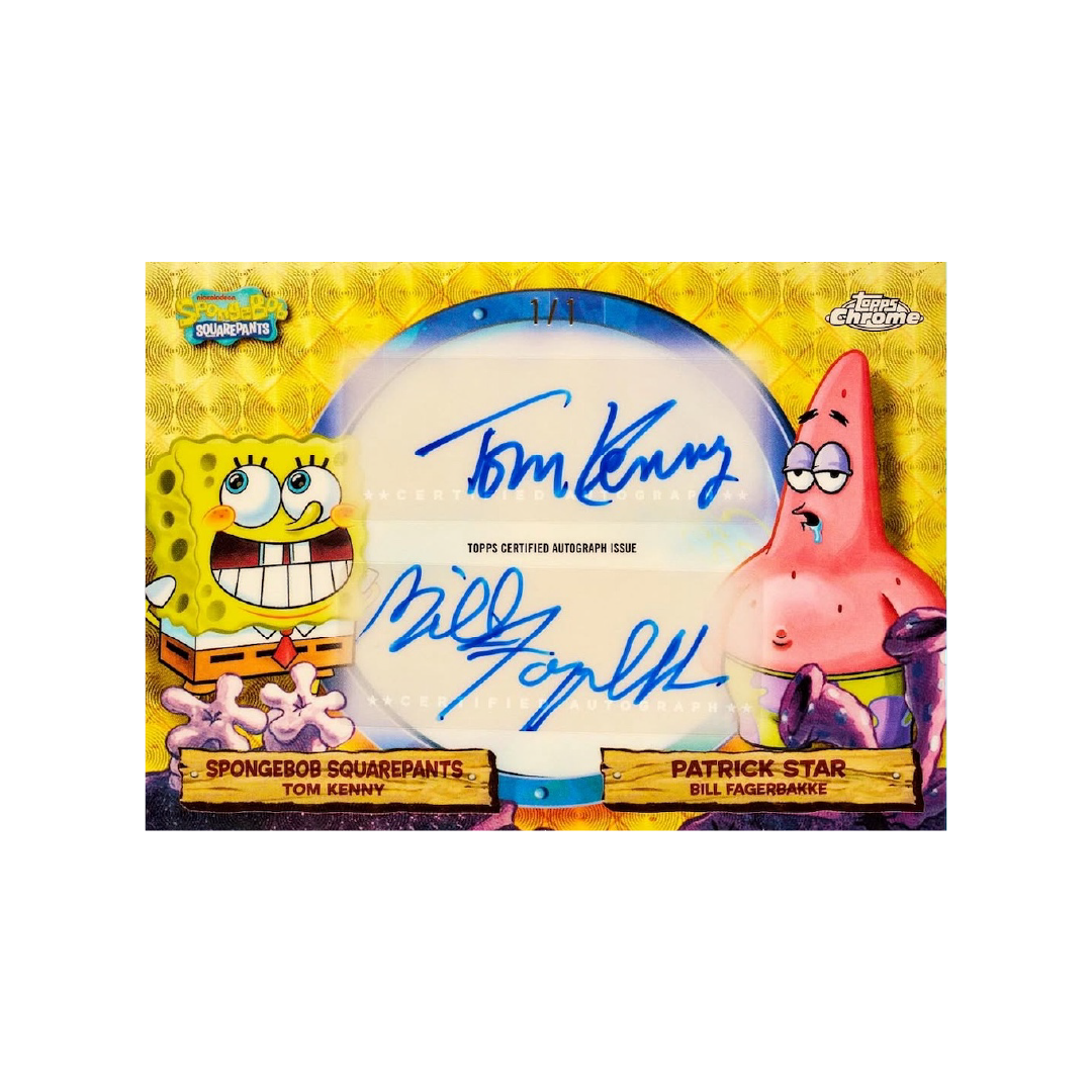 Topps Chrome SpongeBob 25th Anniversary 2025 Hobby Box - Pre-Order