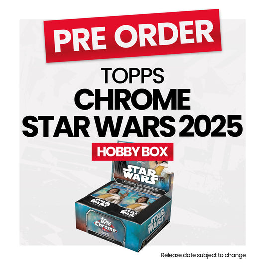 Topps Chrome Star Wars 2025 Hobby Box - Pre-Order