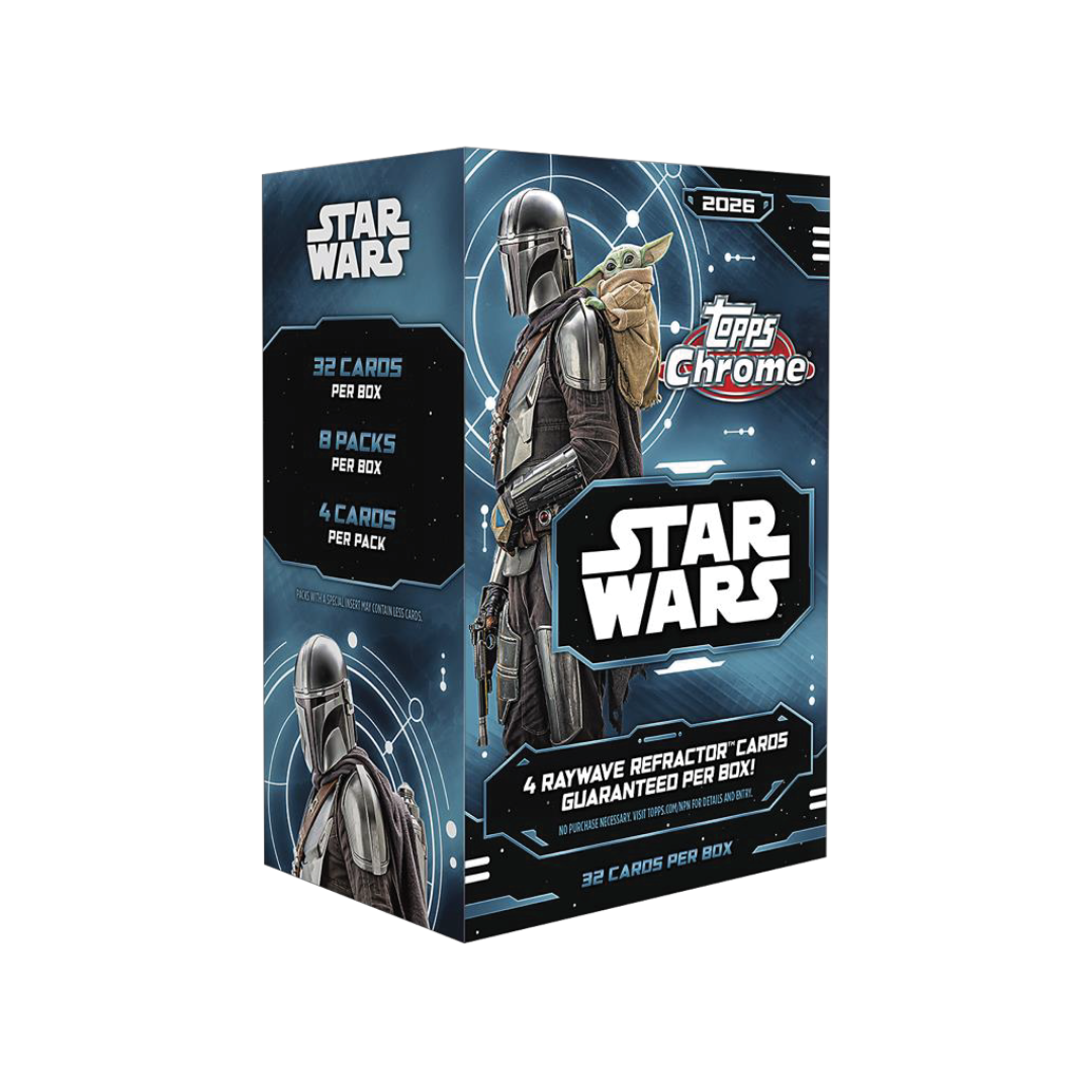 Topps Chrome Star Wars 2026 Value Box - Pre-Order