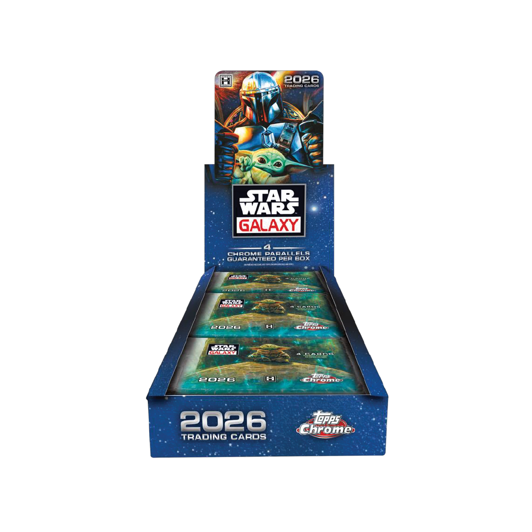 Topps Star Wars Chrome Galaxy 2026 Hobby Box - Pre-Order