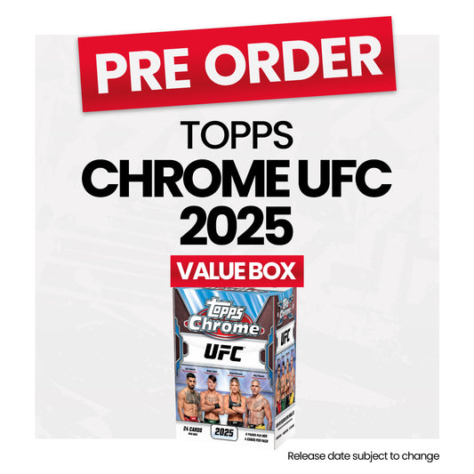 Topps Chrome UFC 2025 Value Box - Pre-Order