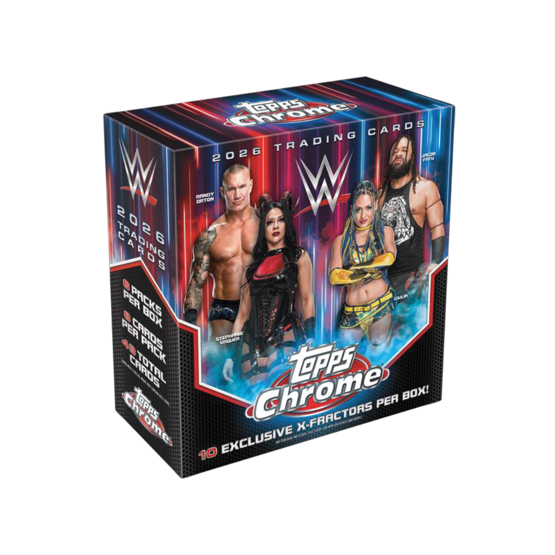 Topps Chrome WWE 2026 Mega Box