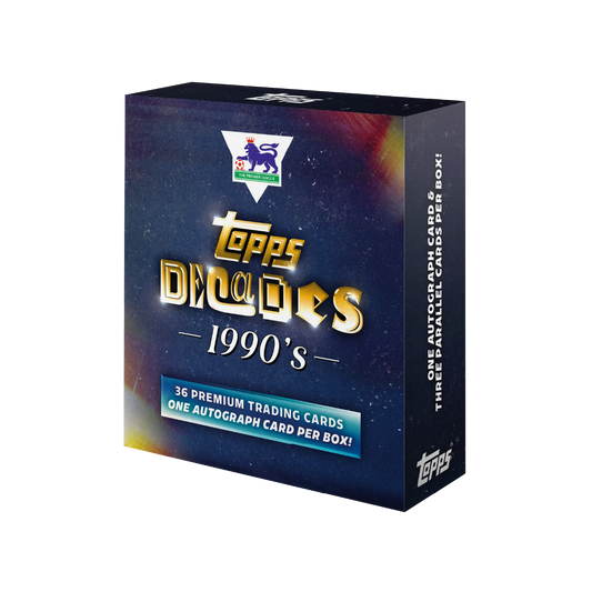 Topps Decades Premier League 2025 – 90’s Edition