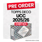 Topps UEFA Club Competitions Deco 2025/26 - Pre-Order