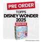 Topps Disney Wonder Mega Box 2025 - Pre-Order