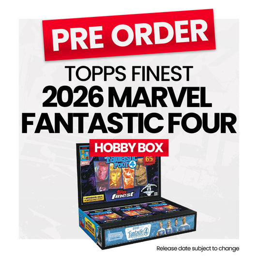 Topps Finest Fantastic Four 2026 Hobby Box - Pre-Order