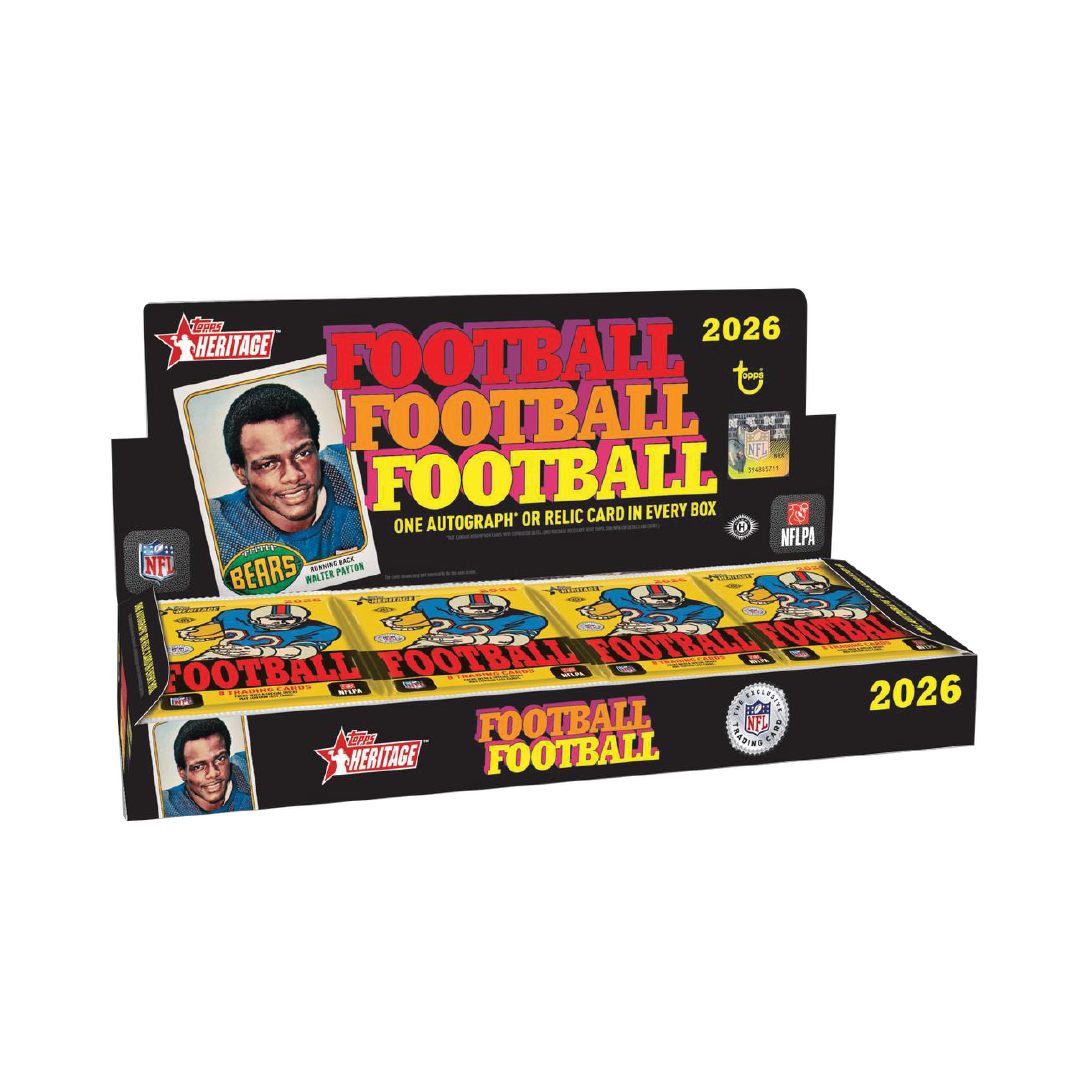 Topps Heritage Football 2026 Hobby Box - Pre-Order
