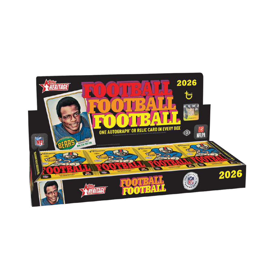 Topps Heritage Football 2026 Hobby Box