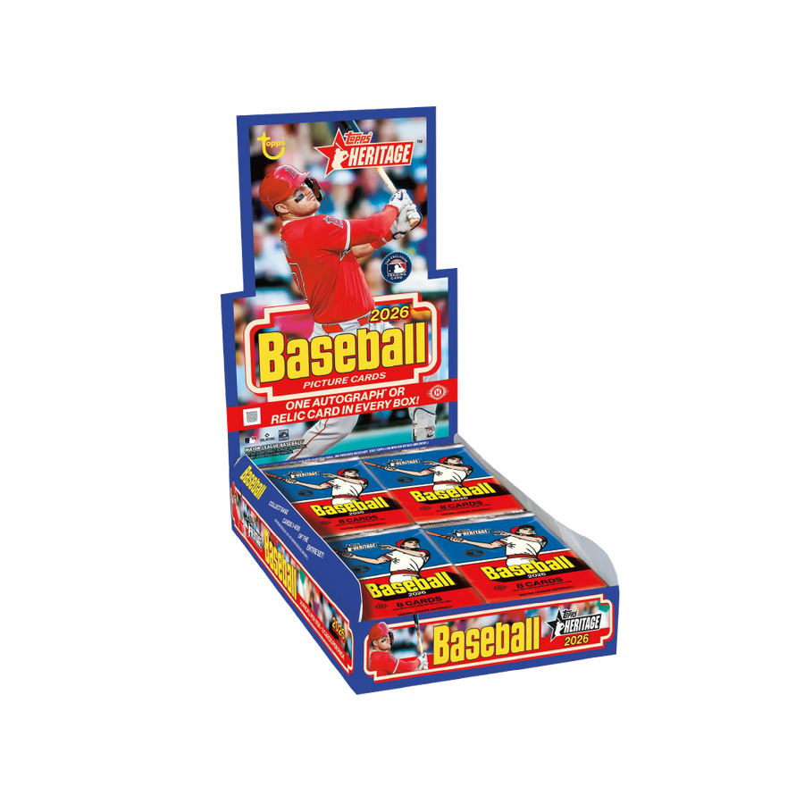 Topps Heritage Baseball 2026 Hobby Box