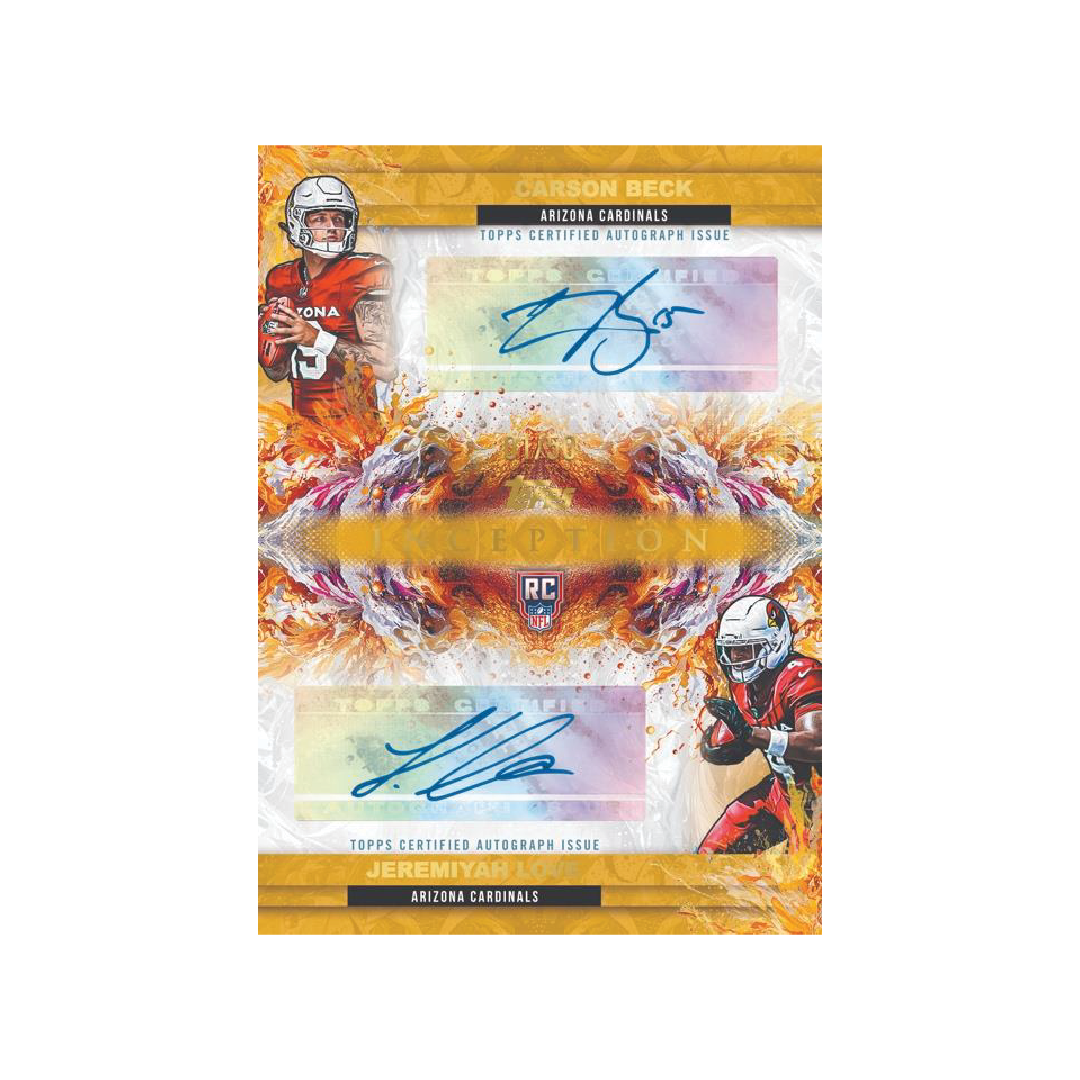 Topps Inception Football 2026 Hobby Box -Pre-Order