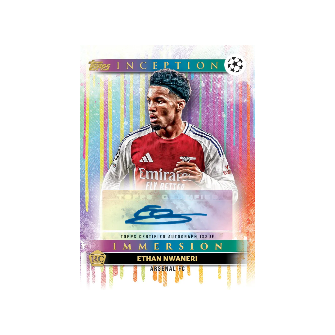 Topps Inception 2024-25 UEFA Club Competitions Hobby Box