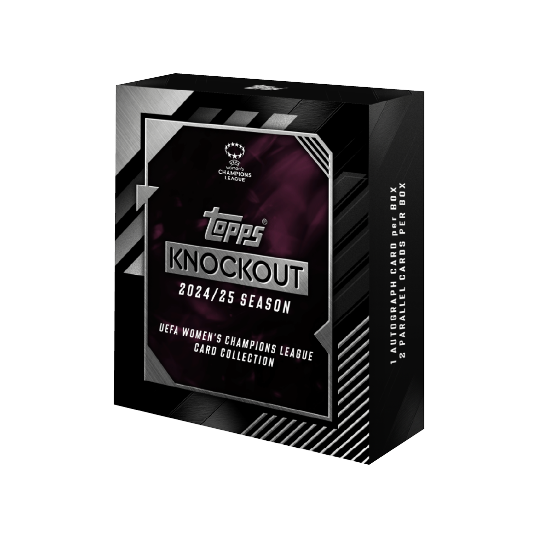 Topps - 【新品未開封】Topps UEFA KNOCKOUT 2024/25 1BOX 2024/25 Topps UEFA Womens Champions League Knockout Box