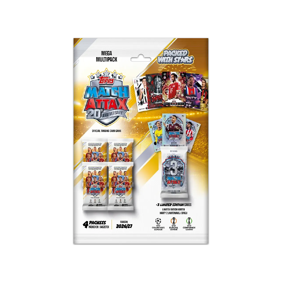 Topps Match Attax UCC 2026/27 Mega Multipack