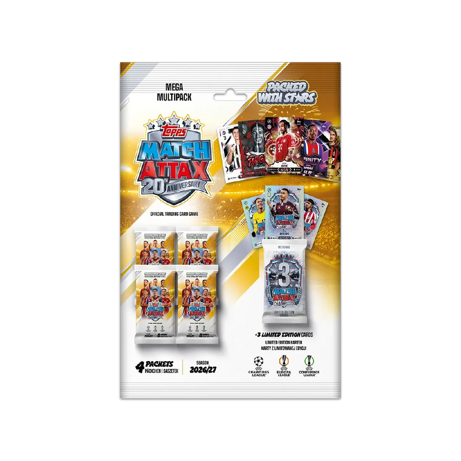 Topps Match Attax UCC 2026/27 Mega Multipack