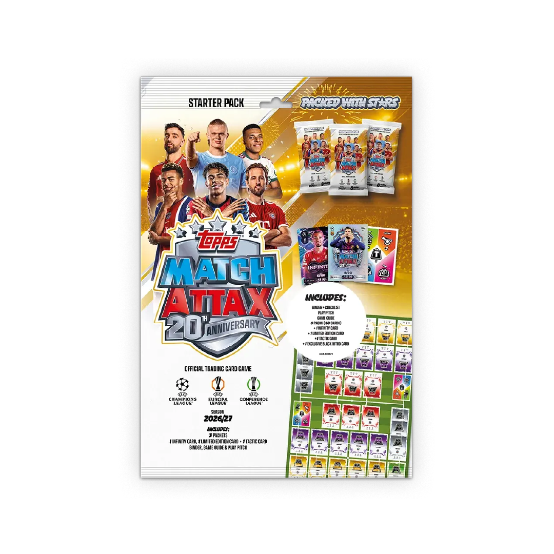 Topps Match Attax UCC 2026/27 Starter Pack