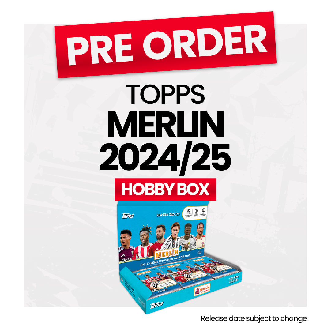 Topps Merlin 2024-25 UEFA Club Competitions Soccer Hobby Box - Pre-Order