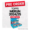 Topps Merlin 2024-25 UEFA Club Competitions Soccer Hobby Box - Pre-Order
